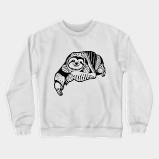 Happy sloth Crewneck Sweatshirt